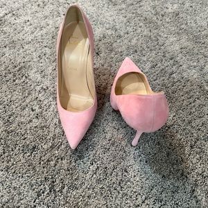 Christian Louboutin heels. Size 6.5. Fit like 6